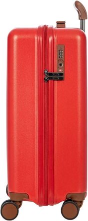 Чемодан на колесах Bric's Ferrara 67 см, чорний (червоний)