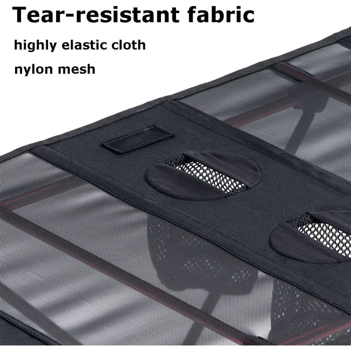 Складний кемпінговий стіл Tentock Ultraleicht з алюмінію - для пікніка, походів, подорожей та дому (чорний)