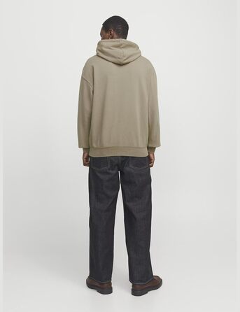 Світшот чоловічий JACK & JONES однотонний, колір Silver Sage (S)