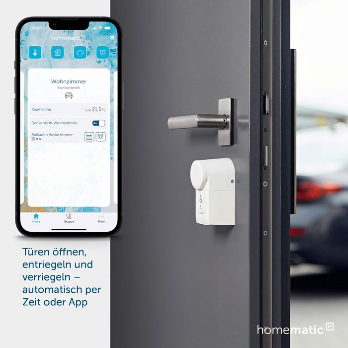 Електронний дверний замок Homematic IP HmIP-DLD з радіокеруванням