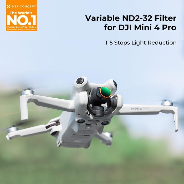 Набір фільтрів K&F Concept Mini 4 Pro: ND, CPL, поляризаційний, 6 шт. для DJI Mini 4 Pro