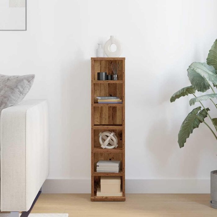 vidaXL CD Rack with Ample Storage