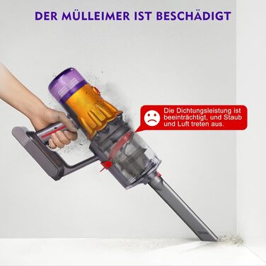 Смінний контейнер для пилу (пилозбірник) для пилососів Dyson V12, V9, SV18, SV20 Detect Slim