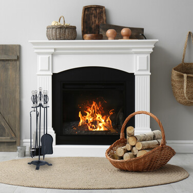 Relaxdays 5-Piece Fireplace Tool Set