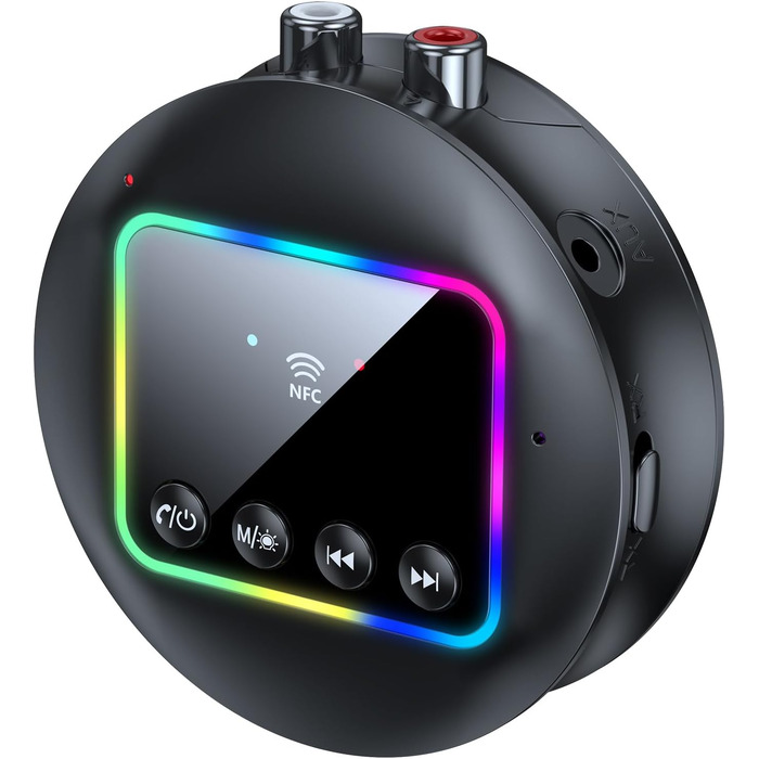 Bluetooth 5.4 Передавач/Приймач AXFEE: HiFi звук, 2-в-1, 3.5mm RCA для дому, авто, TV, навушників