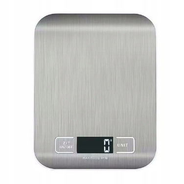 Електронні кухонні ваги високої точності 10 кг/1 г з вбудованим акумулятором та LCD-дисплеєм