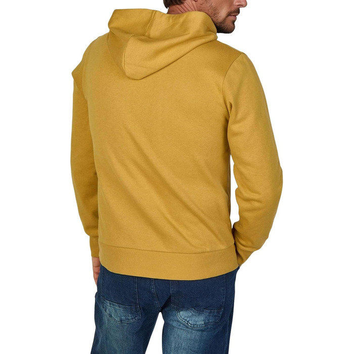 Чоловіче худі Jack & Jones JJMORTY Regular Fit з принтом, колір Mustard Gold (гірчичний)
