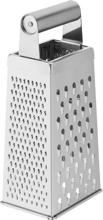 Тёрка кухонна WMF Gourmet Vierkantreibe, нержавіюча сталь, 4 поверхні, 8 x 24 см, Cromargan, для картоплі та овочів, придатна для миття в посудомийній машині