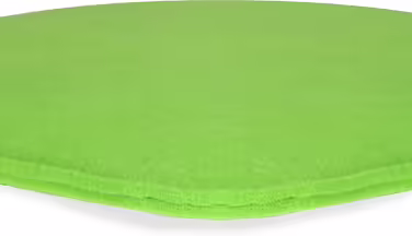 sunnypillow 4-Piece Chair Cushions Made of Felt, Round Cushions Ø 36cm | Seat Cushion for Bench and Chair | Indoor/Outdoor | Chair Cushions Felt Cushions Fur | Green