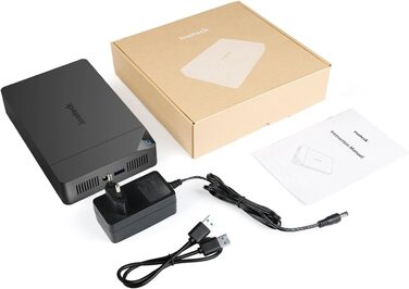 Корпус для жорсткого диска Inateck 3.5 USB 3.0: зовнішній корпус HDD/SSD з підтримкою UASP та живленням 12V/2A (до 20TB)