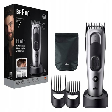 Тример для волосся Braun Series 7 HC7590 + 5 насадок для стайлінгу