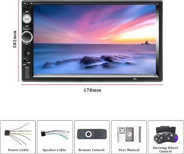 Автомагнітола CAMECHO 2 DIN 7