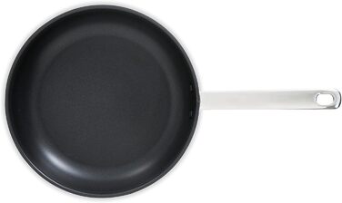 BK Cookware Сковорода Allround з нержавіючої сталі з керамічним антипригарним покриттям (28 см) з кришкою, індукційна, елегантний дизайн, скляна кришка, без PFAS, придатна для миття в посудомийній машині, 28 см
