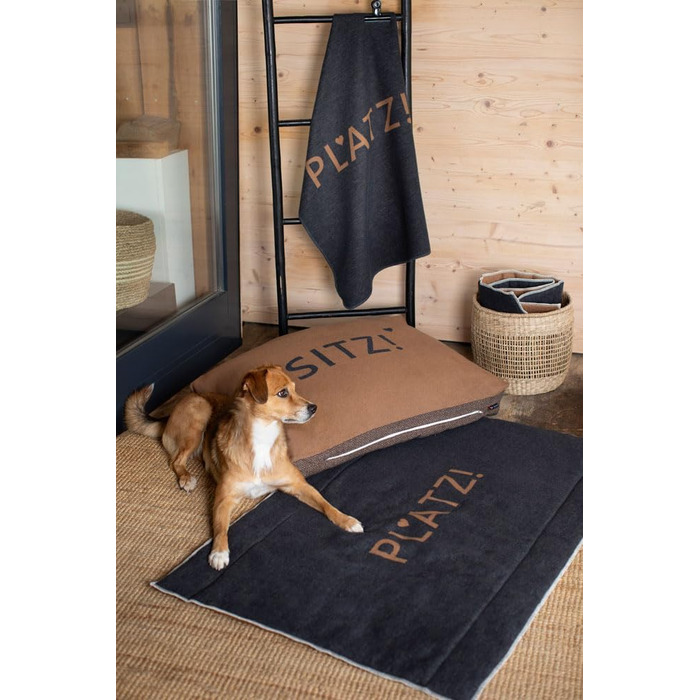 Підстилка для собак David Fussenegger 'Platz...' 70 x 90 см, антрацит