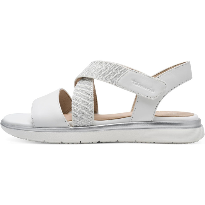 Босоніжки жіночі Tamaris Wide FIT 8-88600-44 білі, розмір 39 EU, широка колодка