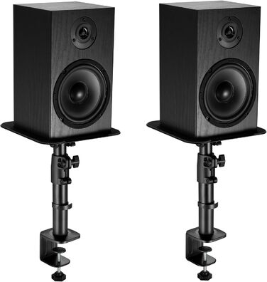 Підставка для динаміків Drall 2 шт. - регульована, чорна (BH7BA)