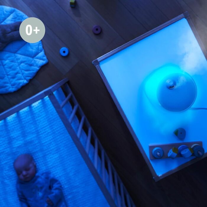 Зволожувач повітря Babymoov Wave, ультразвуковий, з холодною парою, тиха робота, велика ємність