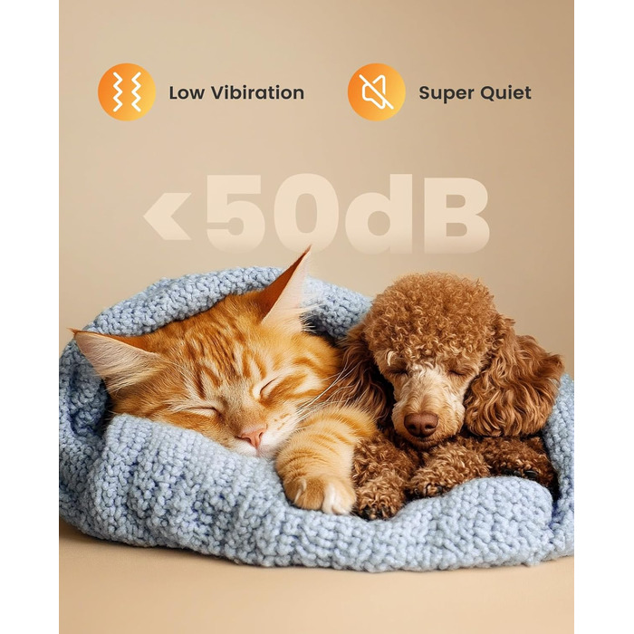 Набір для стрижки котів та собак 3-в-1 Oneisall: тиха професійна машинка для грумінгу, ідеальна для догляду за лапами, анальним отвором та спутанним хутром