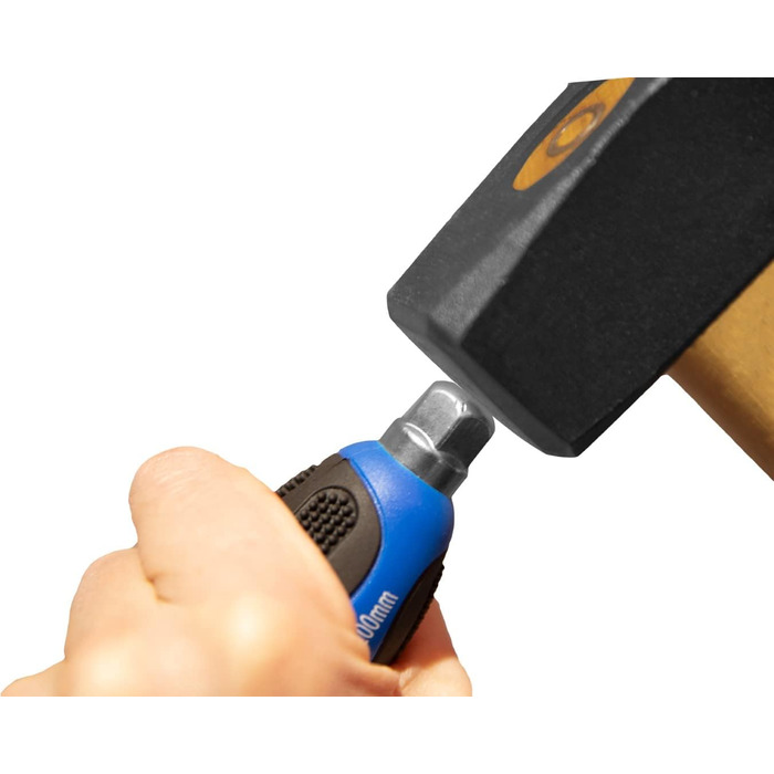 Набір ударних викруток BRILLIANT TOOLS BT034012, 12 шт, з ковпачком для ударів [KS TOOLS]