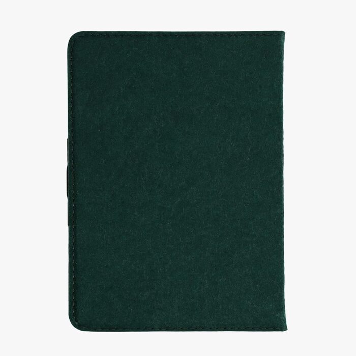 Чохол kwmobile для електронних книг Tolino Vision 1/2/3/4 HD - з фетру, тканинний, захисний, petrol