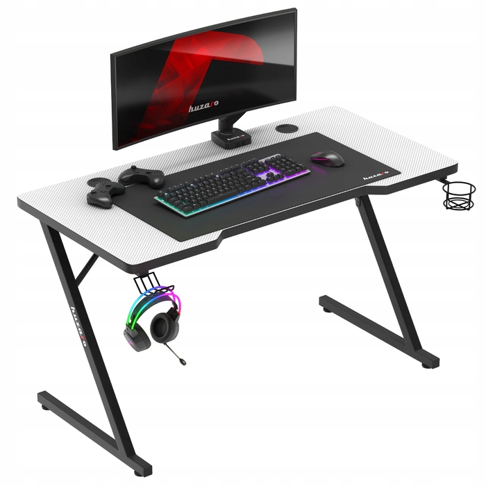 Ігровий стіл Huzaro Hero 2.5, білий