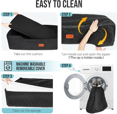 Автокрісло для собак великих порід до 45 кг, чорне, з двома страхувальними ременями, миється