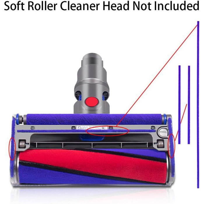 Кріплення для пилососа Dyson V7 V8 V10 V11 V15 Outsize Gen5 - 2 шт., аксесуар для зберігання