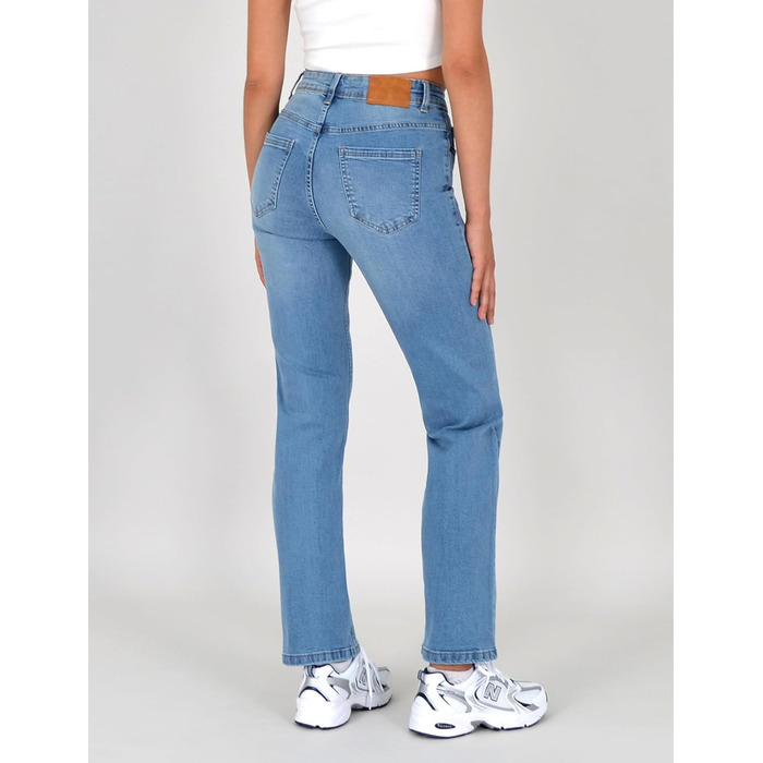 Джинси ESRA жіночі прямі з високою талією, еластичні, модель G200, розмір 42 J556