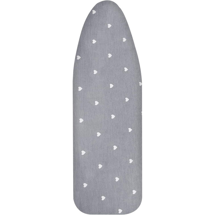 Чохол для гладильної дошки універсальний, 125x46 см, бавовна, з гумкою, підходить для парових станцій та прасок