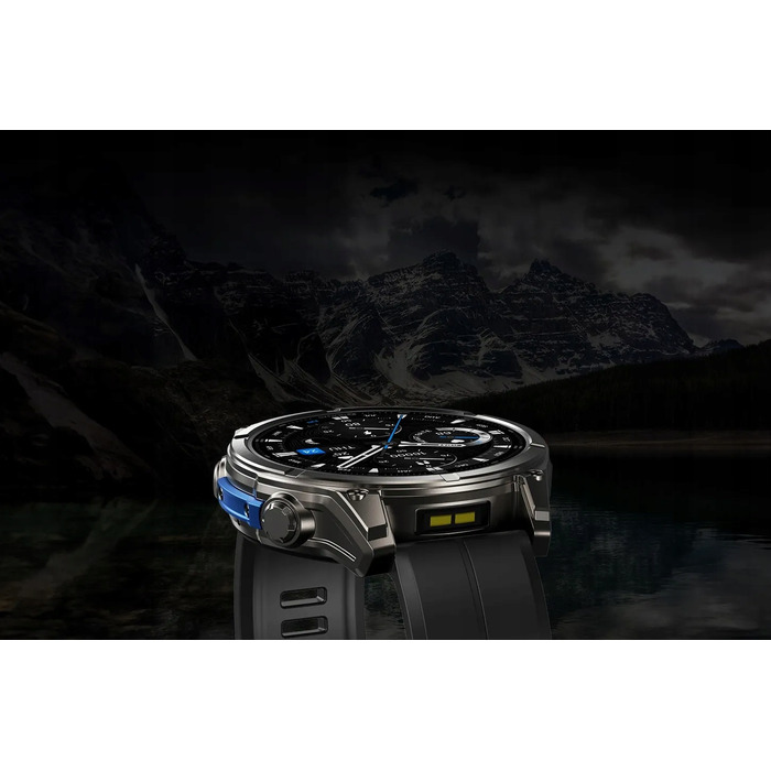 Смарт-годинник Zeblaze Vibe 8 (MIL-STD), сірий: AMOLED-дисплей, ліхтарик, вимірювання сатурації, до 60 днів автономності