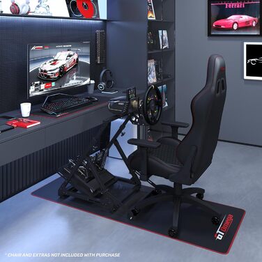 Стійка для керма GT Omega V1 для Logitech G29/G923/G920, Thrustmaster T500, Fanatec Clubsport - регульована, для PS4/Xbox/PC