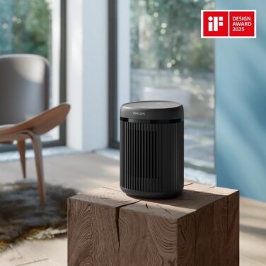 Керамічний тепловентилятор-обігрівач Philips Smart 5000 серії, 2000 Вт, чорний