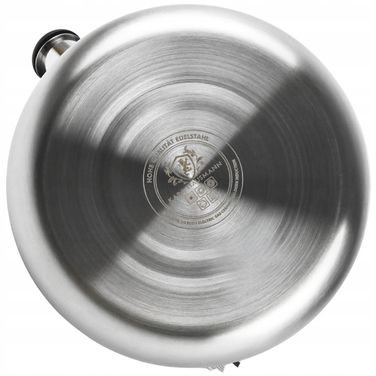 Класичний сталевий чайник Karl Hausmann, 2,5 л, чорний, сріблястий, сірий