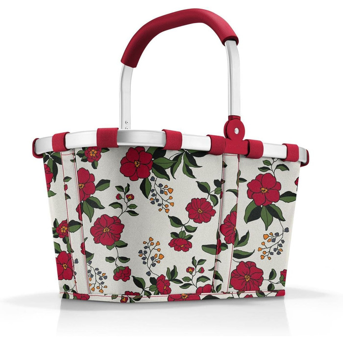 Сумка-шопер Reisenthel Carrybag Twist Garden White – містка та практична, з водонепроникним дизайном