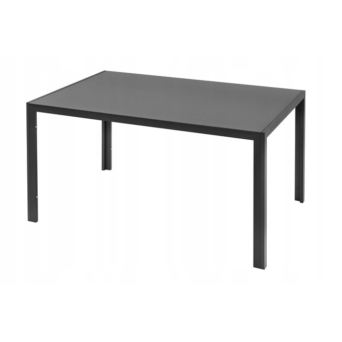 Обідній стіл та стільці MAT-COMPANY metal Table-150/6, чорний