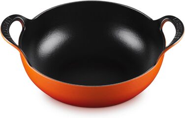 Чавунна балтійська каструля Le Creuset 24 см, 2,7 л, червона, для індукції та духовки