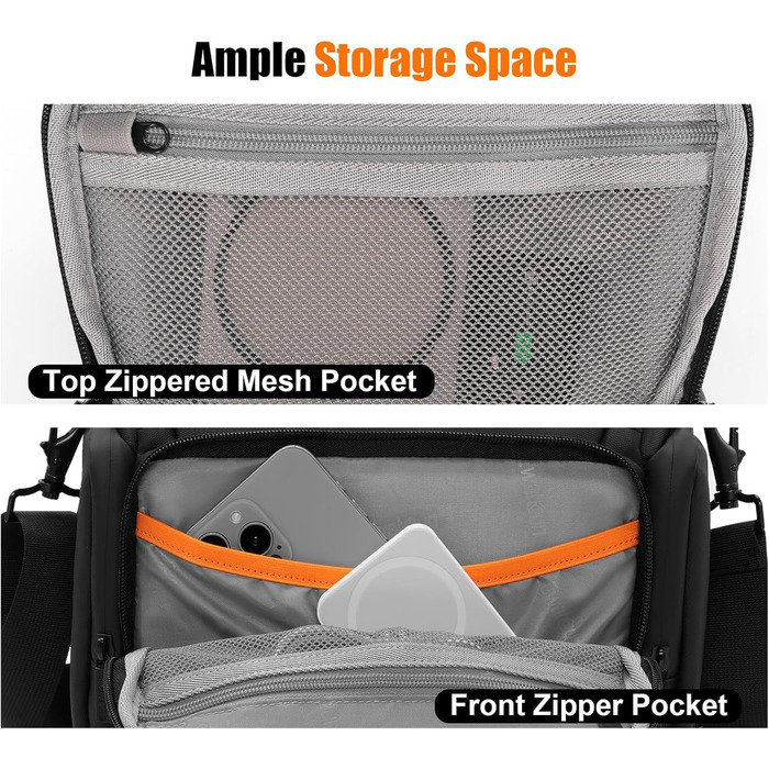 Чохол для камери Cwatcun: сумісний з Canon, Nikon, Sony (LR/DLR), водонепроникний, компактний, чорний (3.0, L)