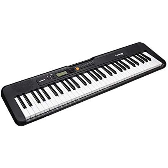Клавішний синтезатор Casio CT-S200BK CASIOTONE з 61 клавішею та автокомпаньйоном, чорний, багатокольоровий