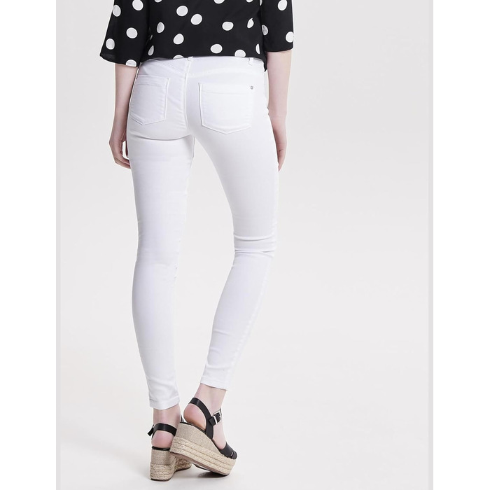 Жіночі джинси ONLY Onlultimate King Regular Fit білі (комплект з 2 шт., розмір XS)