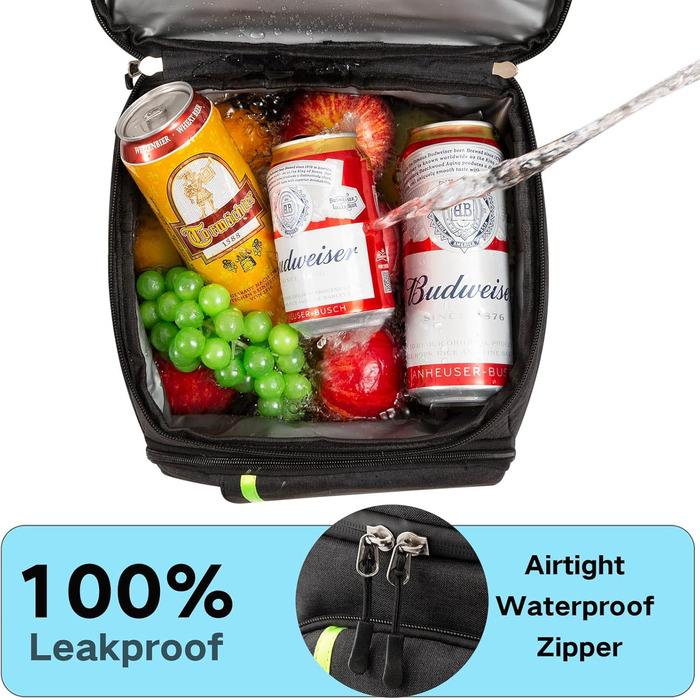 Рюкзак-холодильник PENGDA 30L - ізольований рюкзак для пікніка, кемпінгу, BBQ та подорожей. Чорний.