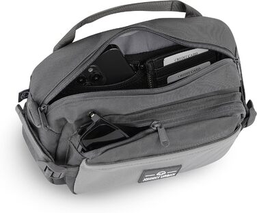 Гермопоясна сумка Johnny Urban Travis Beige - для подорожей, активного відпочинку, з регульованим ремінцем