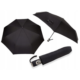 Автоматична парасолька F.P.Parasol з чохлом, чорна