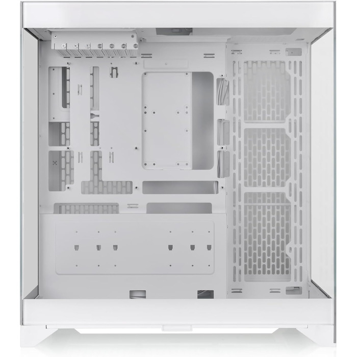 Корпус для ПК Thermaltake CTE Snow E550 TG, ATX/E-ATX, двокамерний дизайн, загартоване скло, підтримка радіаторів до 420 мм, білий