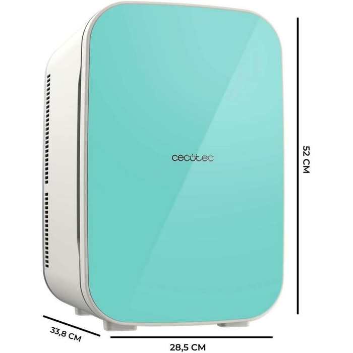 Холодильник Cecotec Bolero MiniCooling 25L: 12V/220V, для авто та кемпінгу, охолодження/нагрівання, 25л, м'ятний колір