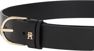 Жіночий ремінь Tommy Hilfiger регульований 110 см чорний