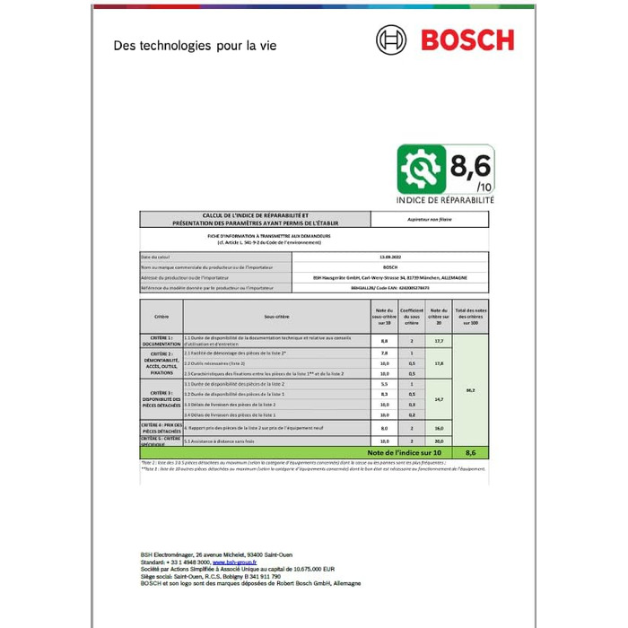 Акумуляторний пилосос Bosch Flexxo 2в1 Serie 4 BCH3P210, безмішковий, потужний, для всіх типів підлог, довга автономність, швидка зарядка, насадка для щілин, сріблястий, 21,6 В