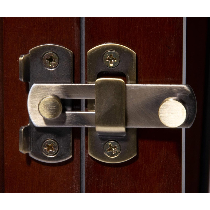 Дерев'яний вольєр для собак Dobar® розмір M з функцією столу - вольєр-будка для собак, 83 x 55 x 59 см, білий (коричневий, L 101 x B 71 x H 80 см)