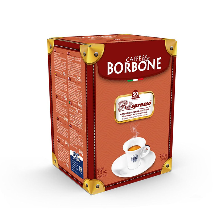 Кавові капсули Caffè Borbone Oro, сумісні з Nespresso, Light Mischung, 50 шт по 0.25 г