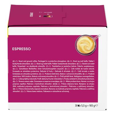 Кавові капсули NESCAFÉ Dolce Gusto Espresso, набір 3х30 шт (90 капсул)