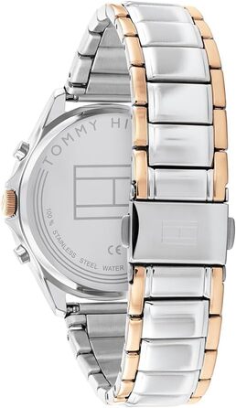 Годинник Tommy Hilfiger для жінок з багатофункціональним циферблатом та сталевим браслетом (срібний)